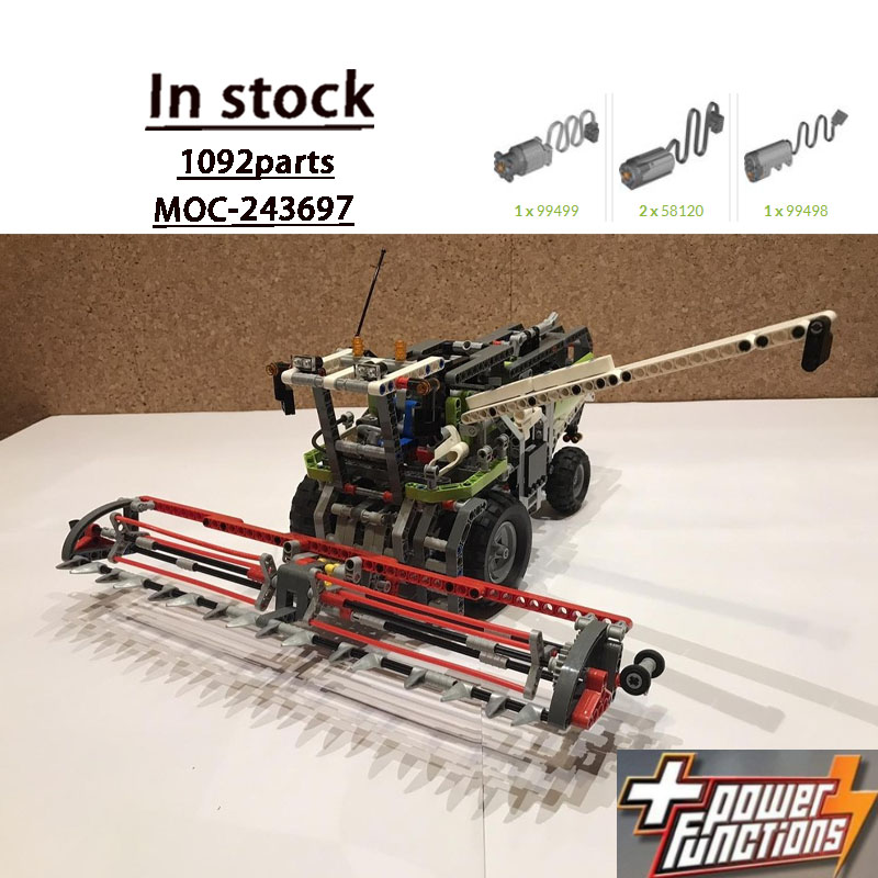 Urban Farming Model - MOC-243697 Urban Farm Agricultural Combine Harvester