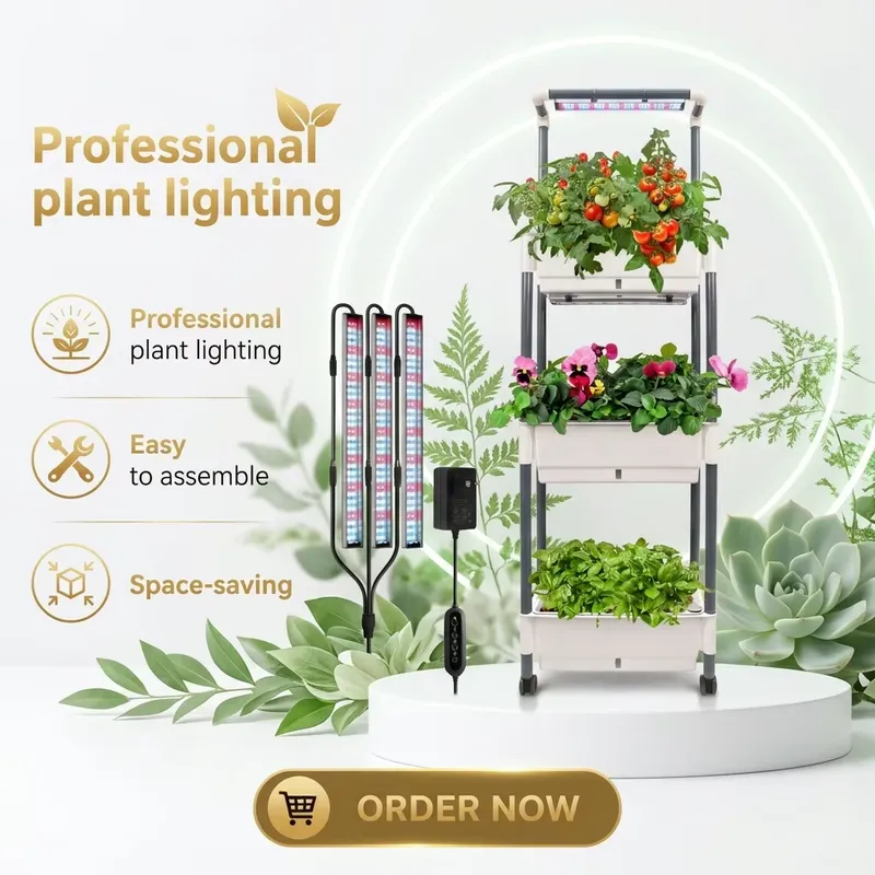 Urban Farming Hydroponic System - Professional Smart App Control Indoor Plant