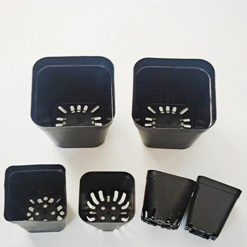 Seedling Pots 50Pcs Square Pla - Net Pot 3 Inch review and price