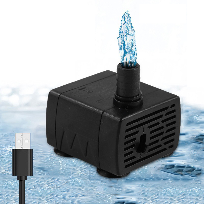 Ultra Quiet USB Aquarium Fish  - Water Pump Submersible Mini review and price