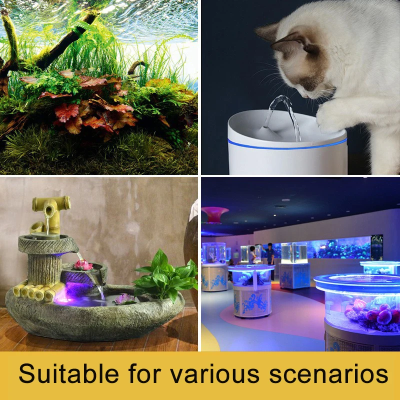 Ultra Quiet USB Aquarium Fish  - Water Pump Submersible Mini review and price