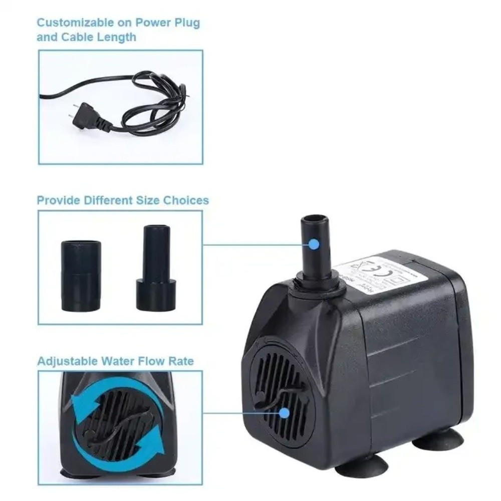 Black Submersible Water Pump S - Water Pump Submersible Mini review and price