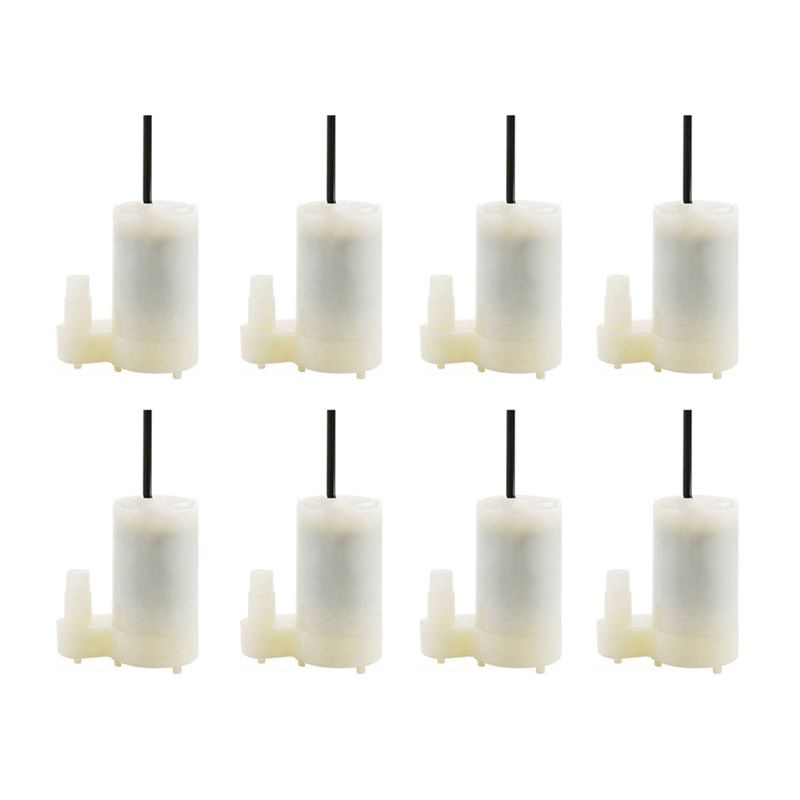 HOT-8Pcs White Silent Mini Sub - Water Pump Submersible Mini review and price